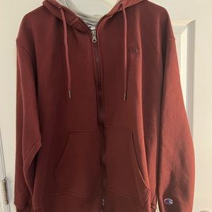 Champion zip up hoodie